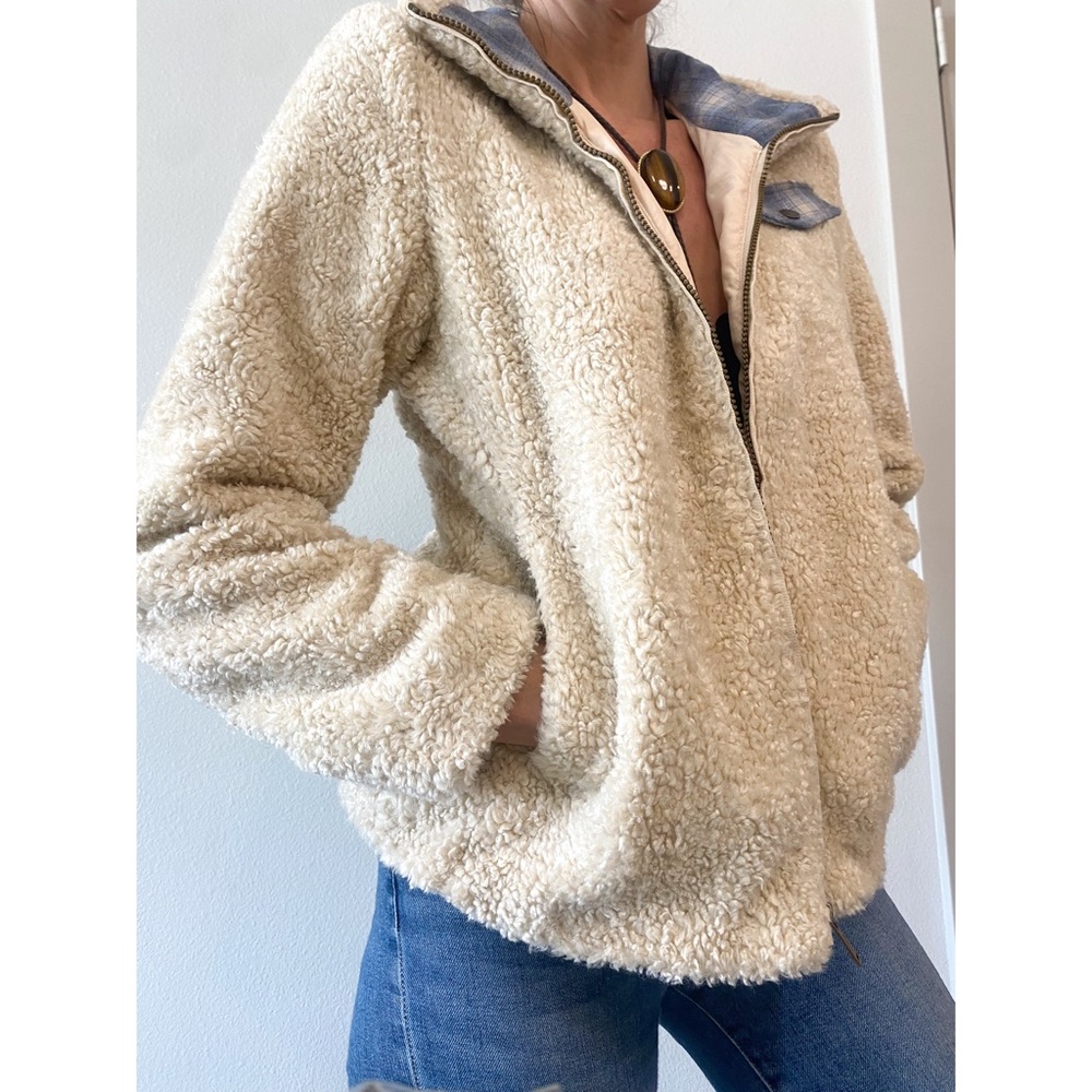 Pendleton Sherpa zip front jacket. Small - Picture 4 of 13